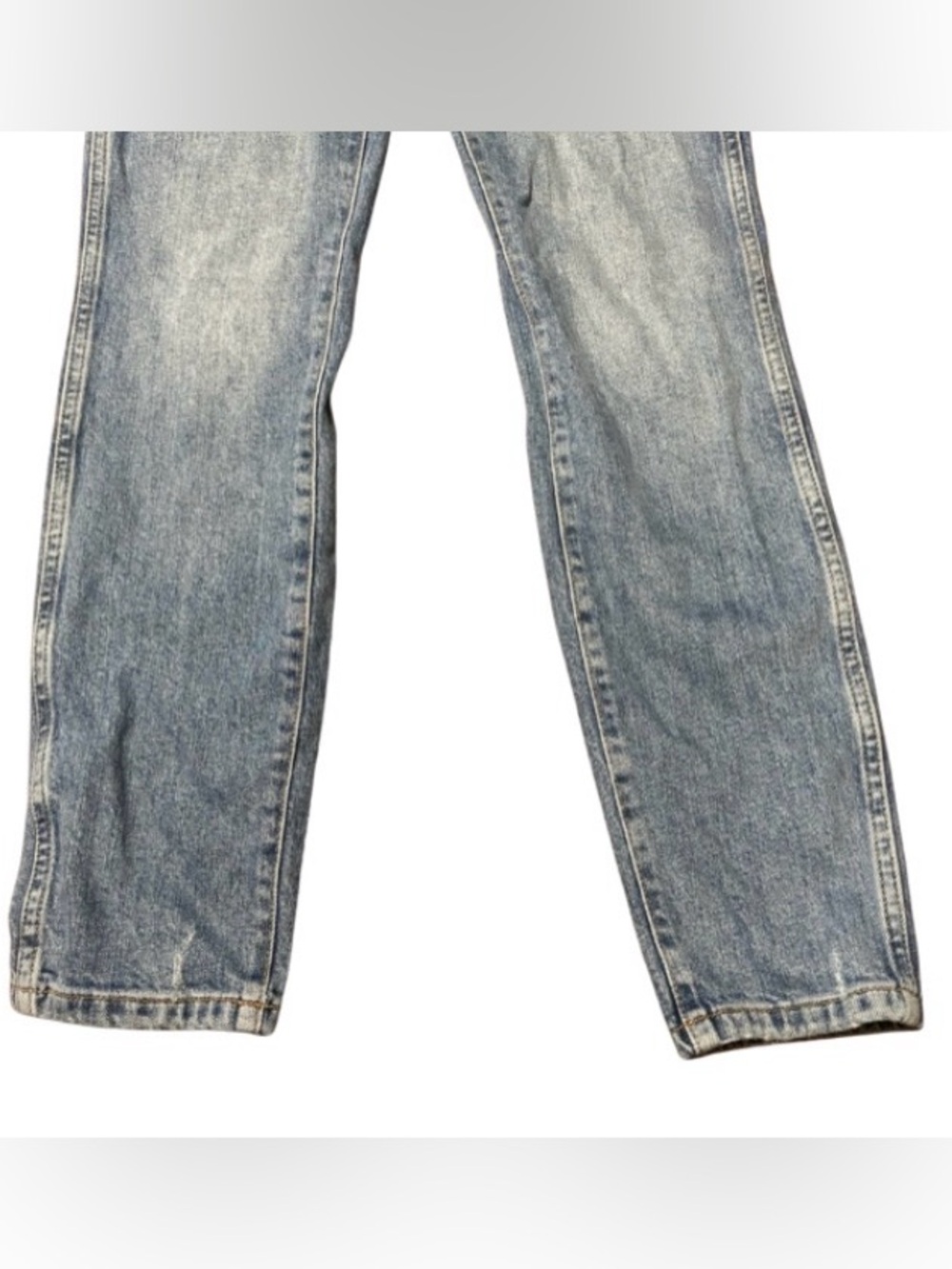 ANINE BING Kate Jeans Women’s 26 Blue Wash Mid Rise Straight Leg Stretch Denim - Picture 2 of 9